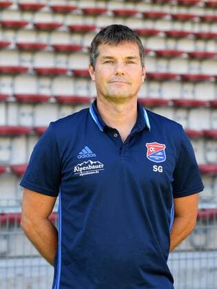 Athletic Trainer Frank Thömmes (Unterhaching), Einzelbild, Aktion, Action, Porträt, Portrait, Fußball, GER, 3.Liga, Porträttermin 2017 2018, SpVgg Unterhaching, xslx