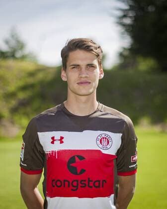 Luca Zander 06.07.2017, Hamburg, Mannschaftsfototermin FCSt.Pauli 1910 Â