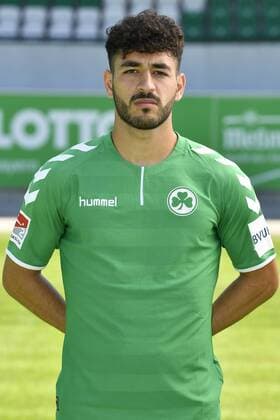 06.07.2017 - SpVgg Spielvereinigung Greuther Fürth Kleeblatt - 2. Fußball Bundesliga BL - Saison 2017 2018 - Fototermin Porträttermin Portraittermin - - Tolcay Cigerci (29, SpVgg Greuther Fürth ) Einzelbild Einzelfoto Portrait Porträt Kopfbild
