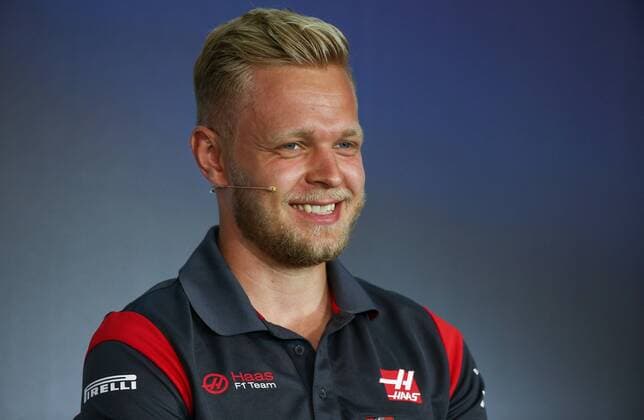 FORMULA 1 - GP of Austria 2017 SPIELBERG,AUSTRIA,06.JUL.17 - MOTORSPORTS, FORMULA 1 - Grand Prix of Austria, Red Bull Ring, press conference PK Pressekonferenz Image shows Kevin Magnussen (DEN Haas). GEPAxpictures xDanielxGoetzhaber