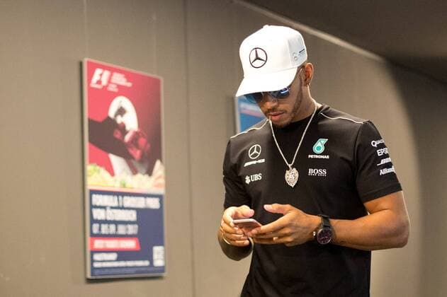FORMULA 1 - GP of Austria 2017 SPIELBERG,AUSTRIA,06.JUL.17 - MOTORSPORTS, FORMULA 1 - Grand Prix of Austria, Red Bull Ring, preview. Image shows Lewis Hamilton (GBR Mercedes). GEPAxpictures xMaticxKlansek