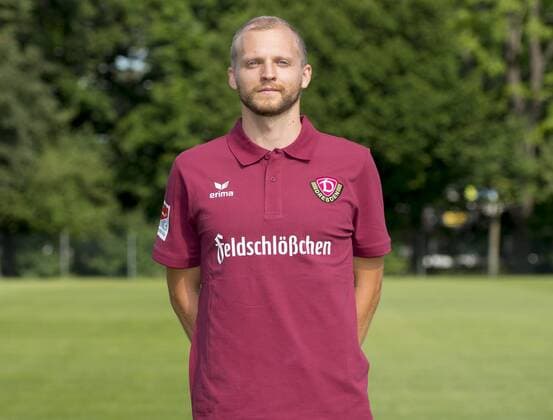 Fußball, 2. Bundesliga, Saison 2017 2018, SG Dynamo Dresden, Porträttermin, (06.07.2017). Sportwissenschaftler Jacob Wolf. RM001