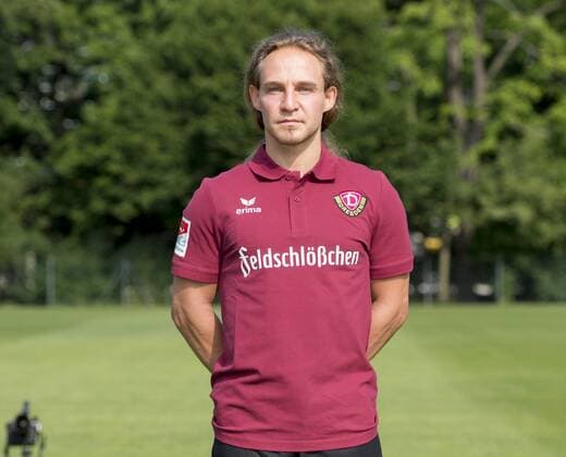 Fußball, 2. Bundesliga, Saison 2017 2018, SG Dynamo Dresden, Porträttermin, (06.07.2017). Physiotherapeut Tobias Lange. RM001