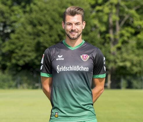 Fußball, 2. Bundesliga, Saison 2017 2018, SG Dynamo Dresden, Porträttermin, (06.07.2017). Torwart Patrick Wiegers RM001