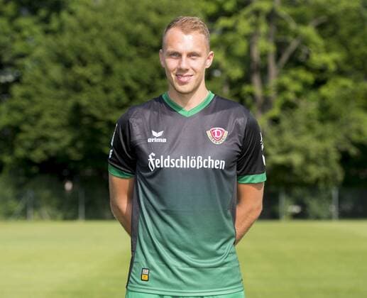 Fußball, 2. Bundesliga, Saison 2017 2018, SG Dynamo Dresden, Porträttermin, (06.07.2017). Torwart Marvin Schwäbe. RM001