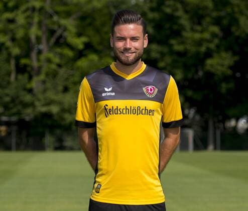 Fußball, 2. Bundesliga, Saison 2017 2018, SG Dynamo Dresden, Porträttermin, (06.07.2017). Niklas Kreuzer. RM001