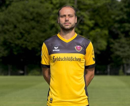 Fußball, 2. Bundesliga, Saison 2017 2018, SG Dynamo Dresden, Porträttermin, (06.07.2017). Rico Benatelli. RM001