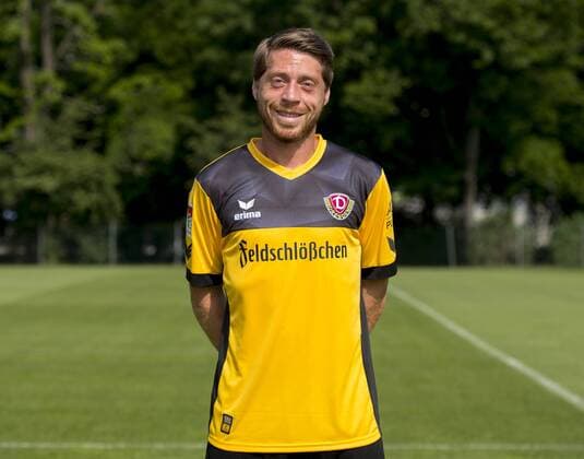 Fußball, 2. Bundesliga, Saison 2017 2018, SG Dynamo Dresden, Porträttermin, (06.07.2017). Andreas Lumpi Lambertz. RM001