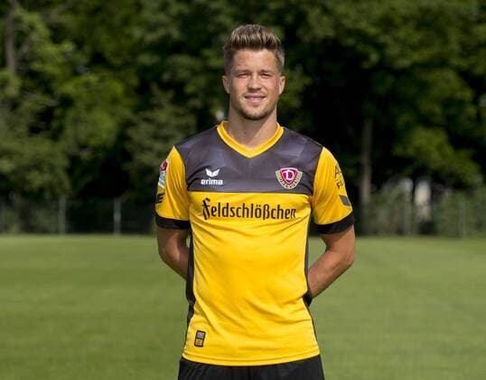 Fußball, 2. Bundesliga, Saison 2017 2018, SG Dynamo Dresden, Porträttermin, (06.07.2017). Patrick Möschl. RM001