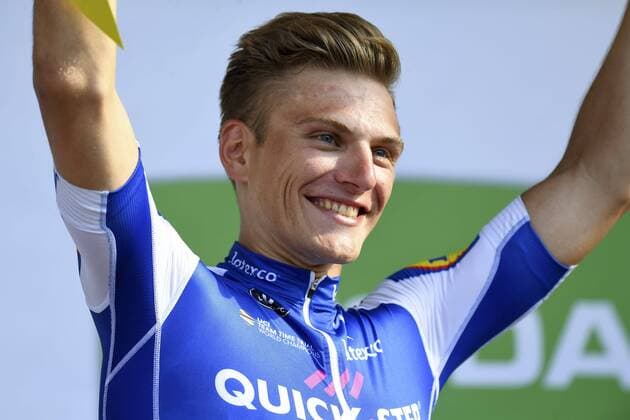 TROYES, FRANCE - JULY 6 : KITTEL Marcel (GER) Rider of Quick-Step Floors Cycling team during stage 6 of the 104th edition of the 2017 Tour de France cycling race, a stage of 216 kms between Vesoul and Troyes on July 06, 2017 in Troyes, France, 6 07 2017 CYCLISME : Tour de France 2017 - Etape 6 - Vesoul Troyes - 06 07 2017 Photonews Panoramic 