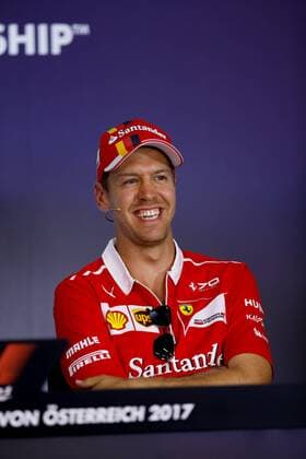 Motorsports: FIA Formula One World Championship WM Weltmeisterschaft 2017, Grand Prix of Austria, 5 Sebastian Vettel (GER, Scuderia Ferrari), Spielberg Austria xHOCHxZWEIx