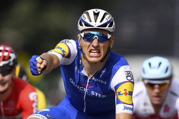 Themen der Woche TROYES, FRANCE - JULY 6 : KITTEL Marcel (GER) Rider of Quick-Step Floors Cycling team during stage 6 of the 104th edition of the 2017 Tour de France cycling race, a stage of 216 kms between Vesoul and Troyes on July 06, 2017 in Troyes, France, 6 07 2017 CYCLISME : Tour de France 2017 - Etape 6 - Vesoul Troyes - 06 07 2017 Photonews Panoramic 