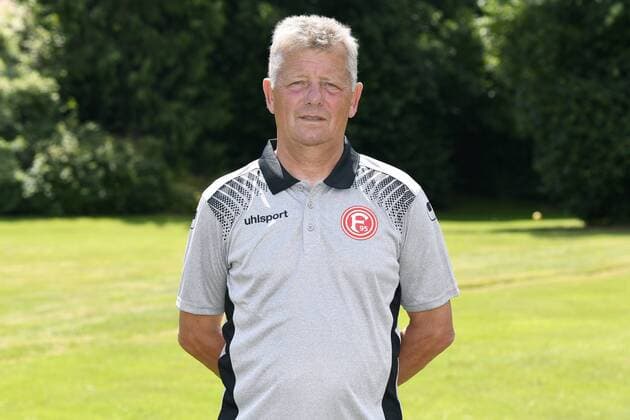 Fußball, 2. BL, Fortuna Düsseldorf Porträttermin Porträt: Fußball, GER, 2.BL, Porträttermin 2017 2018, Fortuna Düsseldorf: Co-Trainer Peter Hermann (Düsseldorf)