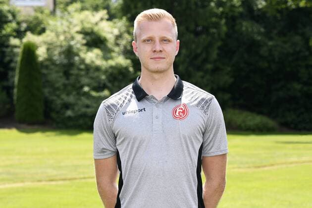 Fußball, 2. BL, Fortuna Düsseldorf Porträttermin Porträt: Fußball, GER, 2.BL, Porträttermin 2017 2018, Fortuna Düsseldorf: Videoanalyst Philipp Grobelny (Düsseldorf)