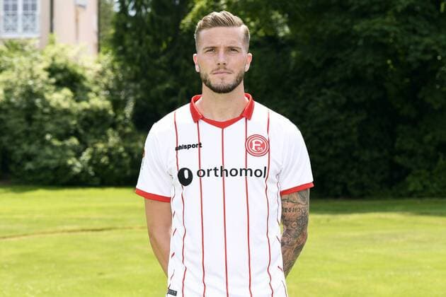 Fußball, 2. BL, Fortuna Düsseldorf Porträttermin Porträt: Fußball, GER, 2.BL, Porträttermin 2017 2018, Fortuna Düsseldorf: Andre Hoffmann (Düsseldorf)