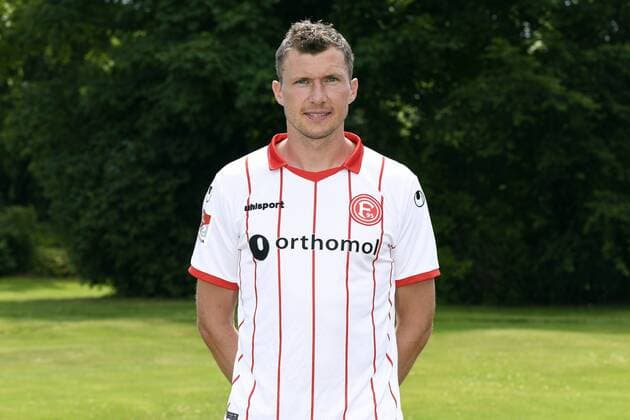 Fußball, 2. BL, Fortuna Düsseldorf Porträttermin Porträt: Fußball, GER, 2.BL, Porträttermin 2017 2018, Fortuna Düsseldorf: Oliver Fink (Düsseldorf)