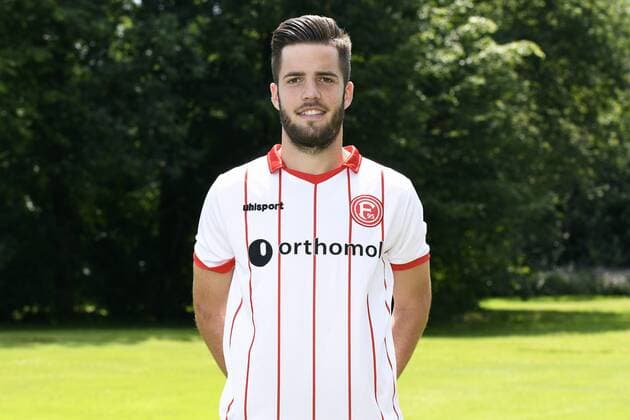 Fußball, 2. BL, Fortuna Düsseldorf Porträttermin Porträt: Fußball, GER, 2.BL, Porträttermin 2017 2018, Fortuna Düsseldorf: Niko Giesselmann (Düsseldorf)