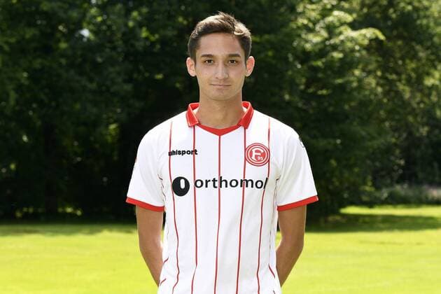 Fußball, 2. BL, Fortuna Düsseldorf Porträttermin Porträt: Fußball, GER, 2.BL, Porträttermin 2017 2018, Fortuna Düsseldorf: Justin Toshiki Kinjo (Düsseldorf)