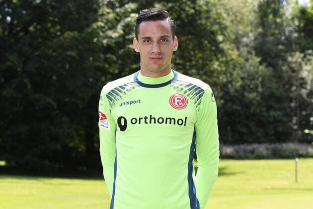 Fußball, 2. BL, Fortuna Düsseldorf Porträttermin Porträt: Fußball, GER, 2.BL, Porträttermin 2017 2018, Fortuna Düsseldorf: Raphael Wolf (Düsseldorf)