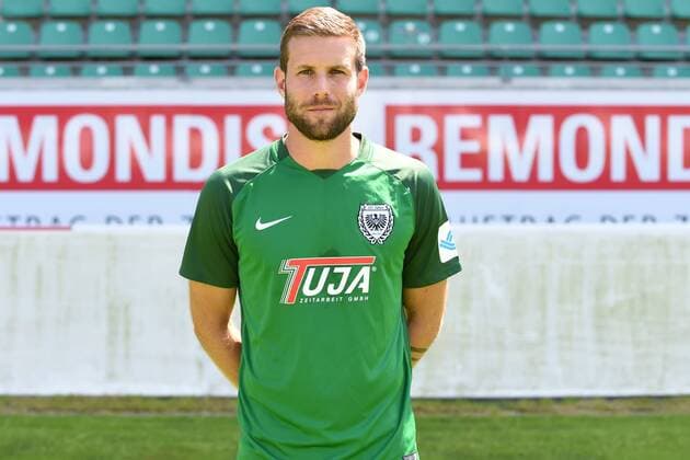 Fußball 3. Liga, Porträttermin 2017 2018 SC Preußen Münster am 06.07.2017 im Preußenstadion in Münster Michele Rizzi (Muenster) MT