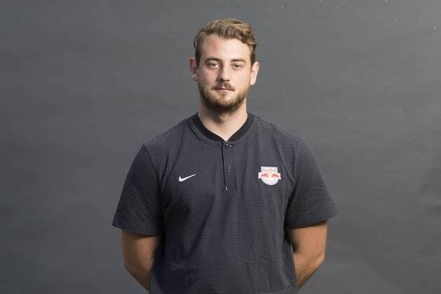 SOCCER - BL, RBS, team photoshooting SALZBURG,AUSTRIA,05.JUL.17 - SOCCER - tipico Bundesliga, Red Bull Salzburg, team photo shooting. Image shows assistant coach Rene Maric (RBS). GEPAxpictures xFelixxRoittner
