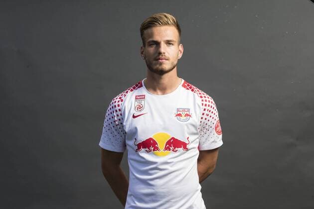 SOCCER - BL, RBS, team photoshooting SALZBURG,AUSTRIA,05.JUL.17 - SOCCER - tipico Bundesliga, Red Bull Salzburg, team photo shooting. Image shows Marin Pongracic (RBS). GEPAxpictures xFelixxRoittner