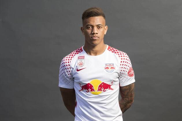 SOCCER - BL, RBS, team photoshooting SALZBURG,AUSTRIA,05.JUL.17 - SOCCER - tipico Bundesliga, Red Bull Salzburg, team photo shooting. Image shows Igor (RBS). GEPAxpictures xFelixxRoittner