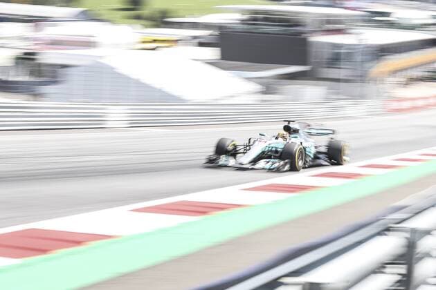 FORMULA 1 - GP of Austria 2017 SPIELBERG,AUSTRIA,07.JUL.17 - MOTORSPORTS, FORMULA 1 - Grand Prix of Austria, Red Bull Ring, free practice. Image shows Lewis Hamilton (GBR Mercedes). GEPAxpictures xFelixxRoittner