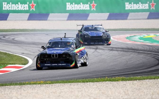 FORMULA 1 - GP of Austria 2017 SPIELBERG,AUSTRIA,06.JUL.17 - MOTORSPORTS, FORMULA 1 - Grand Prix of Austria, Red Bull Ring, free practice. Image shows Red Bull Drift Brothers. GEPAxpictures xMaticxKlansek