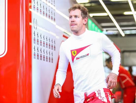 FORMULA 1 - GP of Austria 2017 SPIELBERG,AUSTRIA,07.JUL.17 - MOTORSPORTS, FORMULA 1 - Grand Prix of Austria, Red Bull Ring, free practice. Image shows Sebastian Vettel (GER Ferrari). GEPAxpictures xDanielxGoetzhaber