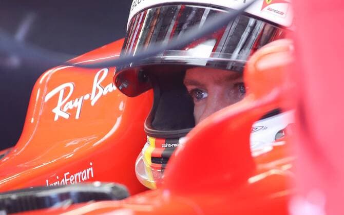 FORMULA 1 - GP of Austria 2017 SPIELBERG,AUSTRIA,07.JUL.17 - MOTORSPORTS, FORMULA 1 - Grand Prix of Austria, Red Bull Ring, free practice. Image shows Sebastian Vettel (GER Ferrari). GEPAxpictures xChristianxWalgram