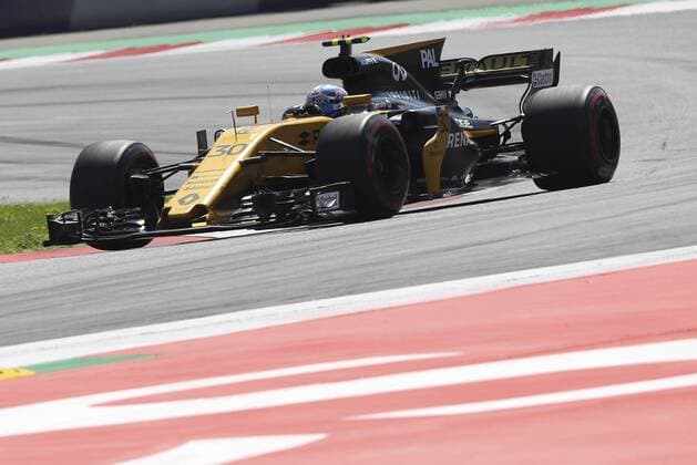 FORMULA 1 - GP of Austria 2017 SPIELBERG,AUSTRIA,07.JUL.17 - MOTORSPORTS, FORMULA 1 - Grand Prix of Austria, Red Bull Ring, free practice. Image shows Jolyon Palmer (GBR Renault). GEPAxpictures xFelixxRoittner