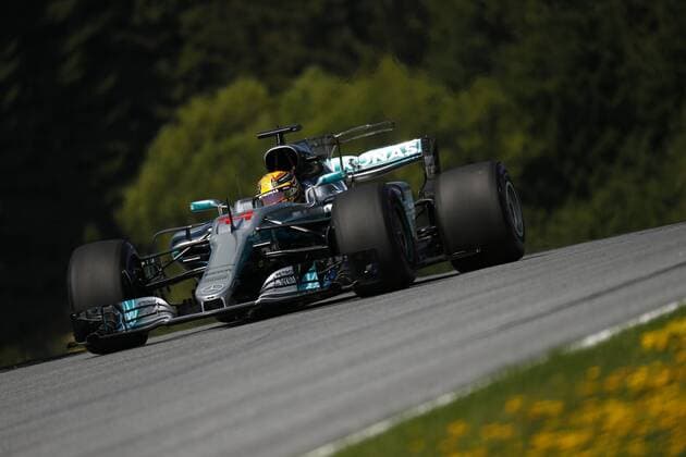 Motorsports: FIA Formula One World Championship WM Weltmeisterschaft 2017, Grand Prix of Austria, 44 Lewis Hamilton (GBR, Mercedes AMG Petronas F1 Team), Spielberg Austria xHOCHxZWEIx