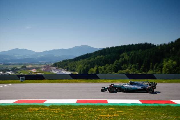 Motorsports: FIA Formula One World Championship WM Weltmeisterschaft 2017, Grand Prix of Austria, 77 Valtteri Bottas (FIN, Mercedes AMG Petronas F1 Team), Spielberg Austria xHOCHxZWEIx