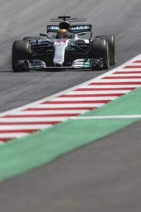 FORMULA 1 - GP of Austria 2017 SPIELBERG,AUSTRIA,07.JUL.17 - MOTORSPORTS, FORMULA 1 - Grand Prix of Austria, Red Bull Ring, free practice. Image shows Lewis Hamilton (GBR Mercedes). GEPAxpictures xFelixxRoittner