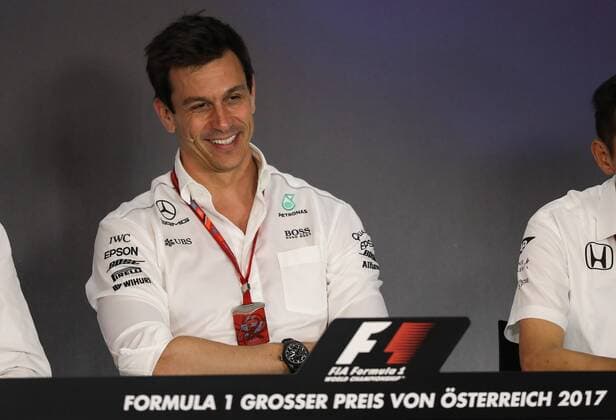 FORMULA 1 - GP of Austria 2017 SPIELBERG,AUSTRIA,07.JUL.17 - MOTORSPORTS, FORMULA 1 - Grand Prix of Austria, Red Bull Ring, press conference PK Pressekonferenz Image shows executive director Toto Wolff (Mercedes). GEPAxpictures xDanielxGoetzhaber