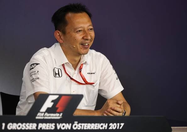 FORMULA 1 - GP of Austria 2017 SPIELBERG,AUSTRIA,07.JUL.17 - MOTORSPORTS, FORMULA 1 - Grand Prix of Austria, Red Bull Ring, press conference PK Pressekonferenz Image shows head Yusuke Hasegawa (JPN Honda F1 programme). GEPAxpictures xDanielxGoetzhaber