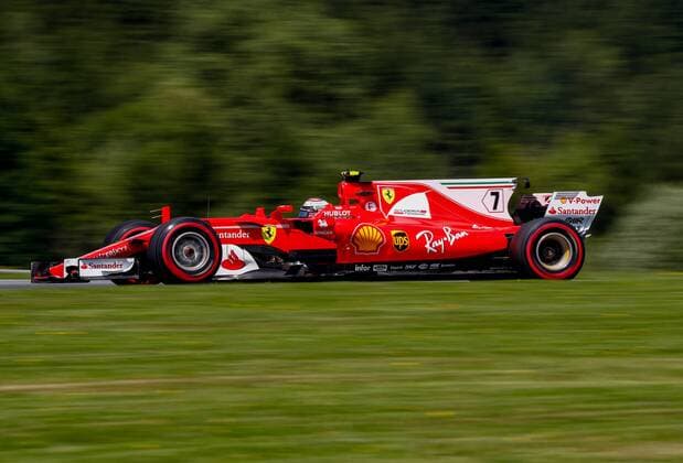 Motorsports: FIA Formula One World Championship WM Weltmeisterschaft 2017, Grand Prix of Austria, 7 Kimi Raikkonen (FIN, Scuderia Ferrari), Spielberg Austria xHOCHxZWEIx