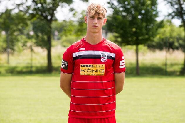 Weißensee , 070717 , Fußball, GER, 3.Liga, Porträttermin 2017 2018, FC Rot Weiß Erfurt , Lion Lauberbach (Erfurt)