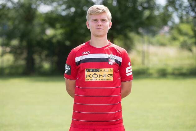 Weißensee , 070717 , Fußball, GER, 3.Liga, Porträttermin 2017 2018, FC Rot Weiß Erfurt , Jonas Struß (Erfurt)