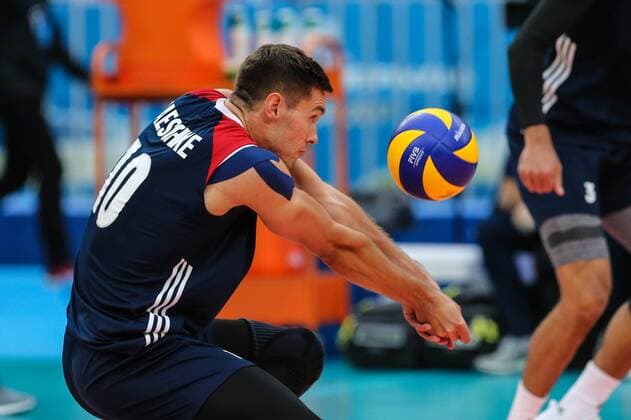 July 7, 2017 - Curitiba, Parano, Brasil - CURITIBA, BRAZIL JULY 7: Jaeschke of the USA team during a match semifinals between Brazil and USA as part of the FIVB Volleyball World League 2017 at the Arena da Baixada Stadium on July 7, 2017 in Curitiba, Brazil. .Foto: BRA v USA - FIVB Volleyball World League 2017 - ZUMAb158 20170707_zap_b158_014 Copyright: xGeraldoxBubniakx