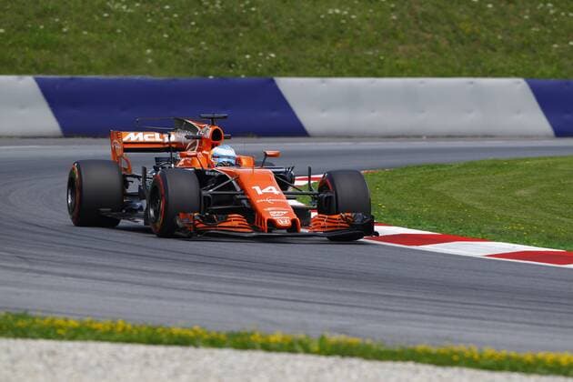 Austrian Grand Prix, Red Bull Ring 06 - 09 July 2017 07.07.2017- Free Practice 2, Fernando Alonso (ESP) McLaren Honda MCL32 