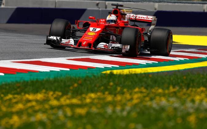 Motorsports: FIA Formula One World Championship WM Weltmeisterschaft 2017, Grand Prix of Austria, 5 Sebastian Vettel (GER, Scuderia Ferrari), Spielberg Austria xHOCHxZWEIx