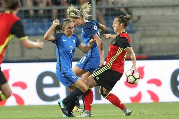 eve perisset FOOTBALL : France vs Belgique - Feminines - match amical - 07 07 2017 RichardGosselin Panoramic 