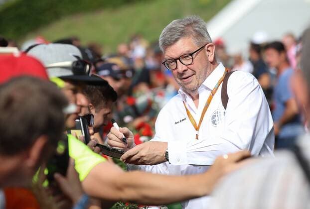 FORMULA 1 - GP of Austria 2017 SPIELBERG,AUSTRIA,08.JUL.17 - MOTORSPORTS, FORMULA 1 - Grand Prix of Austria, Red Bull Ring, Styrian Green Carpet. Image shows managing director Ross Brawn (F1 Motorsports). GEPAxpictures xChristianxWalgram