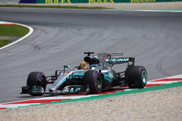 Austrian Grand Prix, Red Bull Ring 06 - 09 July 2017 08.07.2017- Free practice 3, Lewis Hamilton (GBR) Mercedes AMG F1 W08 