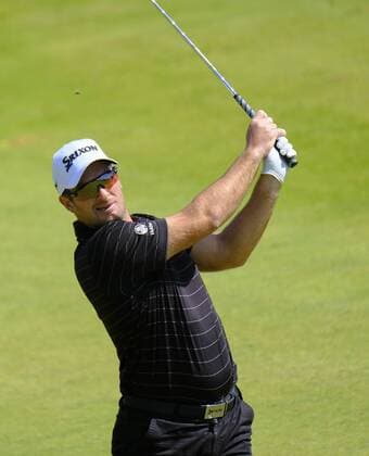 July 8th 2017, Portstewart Golf Club, Portstewart, Northern Ireland; Dubai Duty Free Irish Open Golf Championship, Day 3; Ryan Fox (NZL) with his second shot on the 4th during the third round of the Dubai Duty Free Irish Open xNigelxCookex  ActionPlus11898984