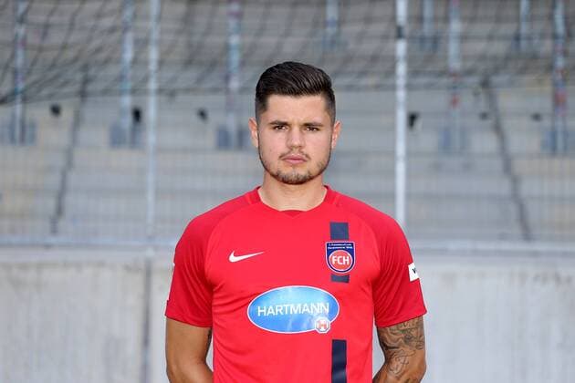 Neuzugang Marnon Busch ( 1. FC Heidenheim 2 ), Fussball, GER, 2.Liga, Portraettermin 2017 2018, 1.FC Heidenheim, 08.07.2017, Heidenheim Copyright: xLanger Eibner-Pressefotox EP_HLR