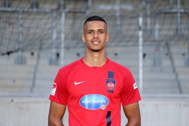 Neuzugang Robert Glatzel ( 1. FC Heidenheim h9), Fussball, GER, 2.Liga, Portraettermin 2017 2018, 1.FC Heidenheim, 08.07.2017, Heidenheim Copyright: xLanger Eibner-Pressefotox EP_HLR
