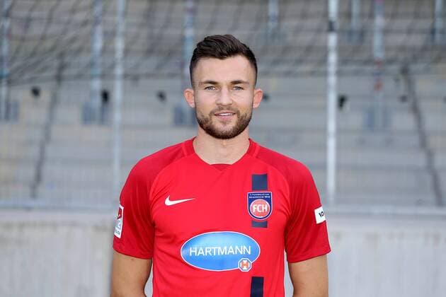 Denis Thomalla ( 1.FC Heidenheim 11), Fussball, GER, 2.Liga, Portraettermin 2017 2018, 1.FC Heidenheim, 08.07.2017, Heidenheim Copyright: xLanger Eibner-Pressefotox EP_HLR